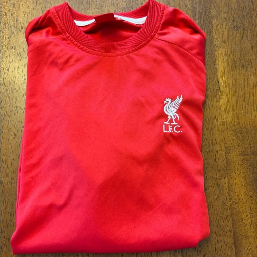 LFC Bright Red Soccer football Jersey men’s medium